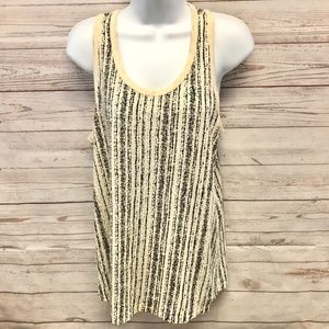 rag & bone abstract stripe print tank top